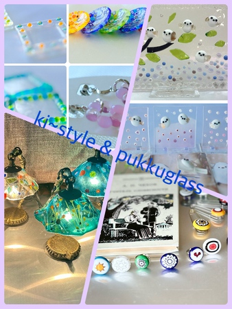 ベネチアンガラス　ki~style & pukkuglass