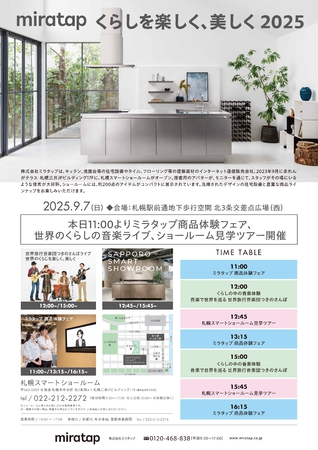 miratap くらしを楽しく、美しく２０２５