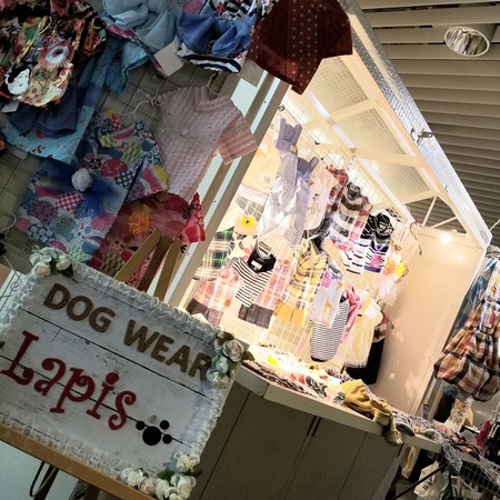 Dogwer　Lapis　ハンドメイド　ドッグウエア販売