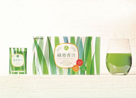 アサヒ緑健「緑効青汁」　試飲プロモーション